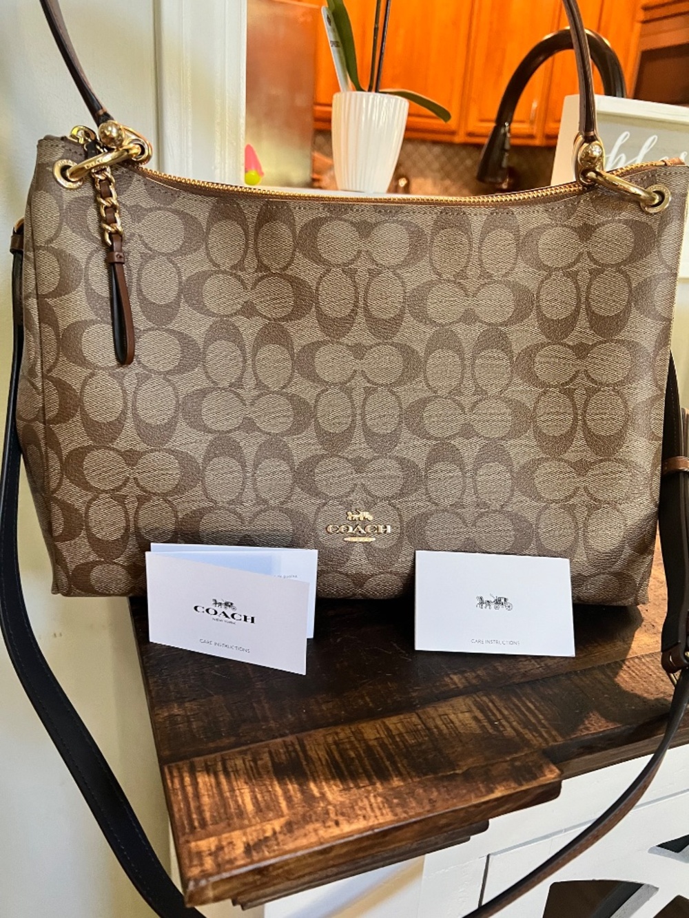 Coach Convertible Shoulder Bag - Picture 10 of 10